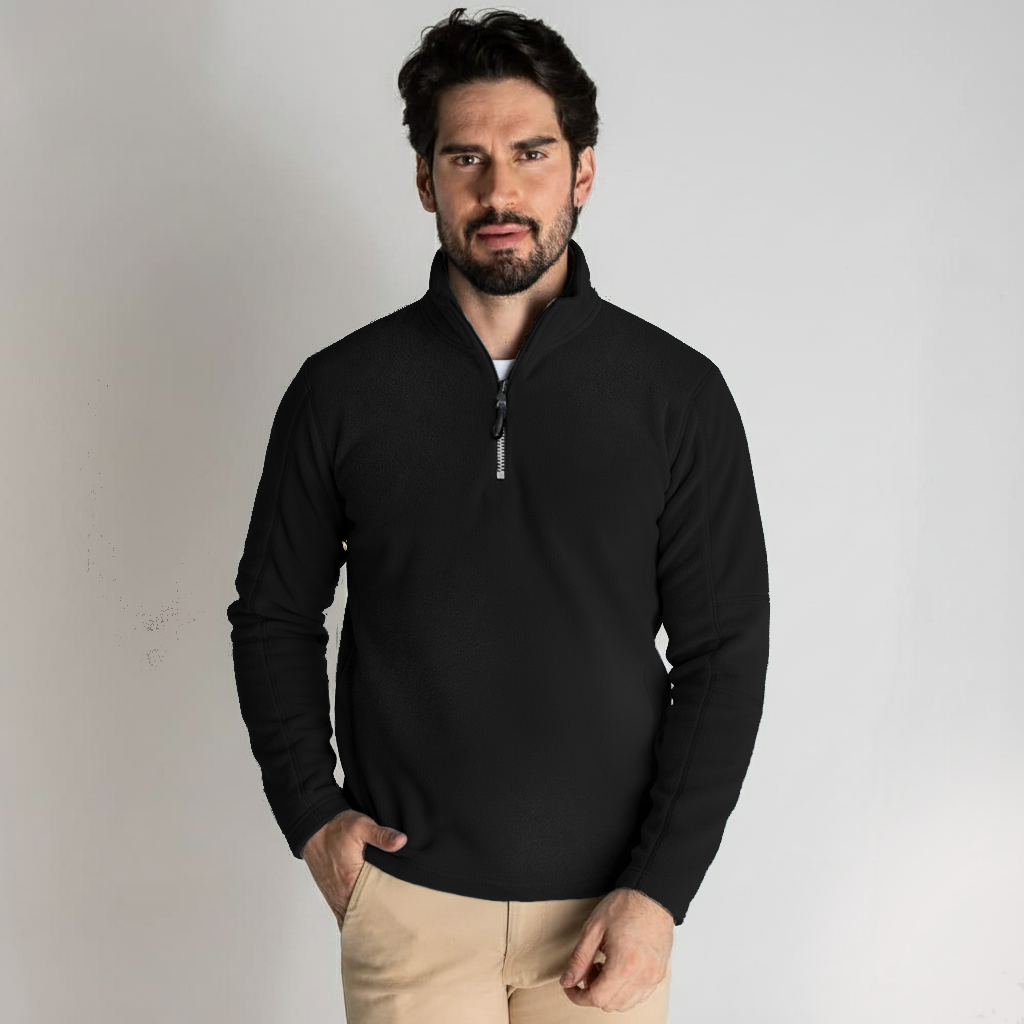 Pull Zippé en Coton