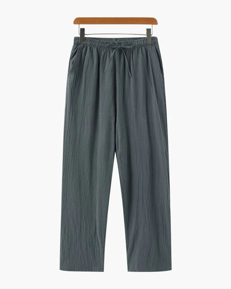 Pantalon monaco en lin